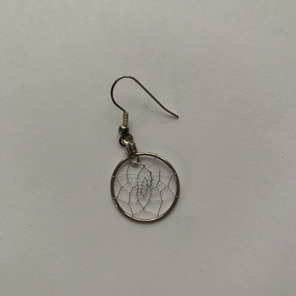 Lightweight Silver Wire Earrings - Picture 2 of 7